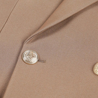 Blazer Masculino de Abotoamento Duplo F016